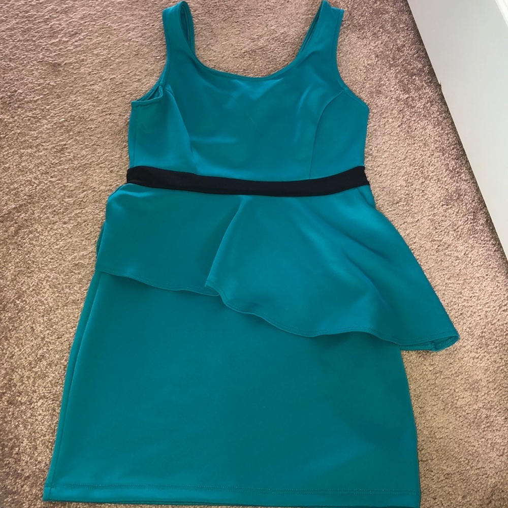 Turquoise dress